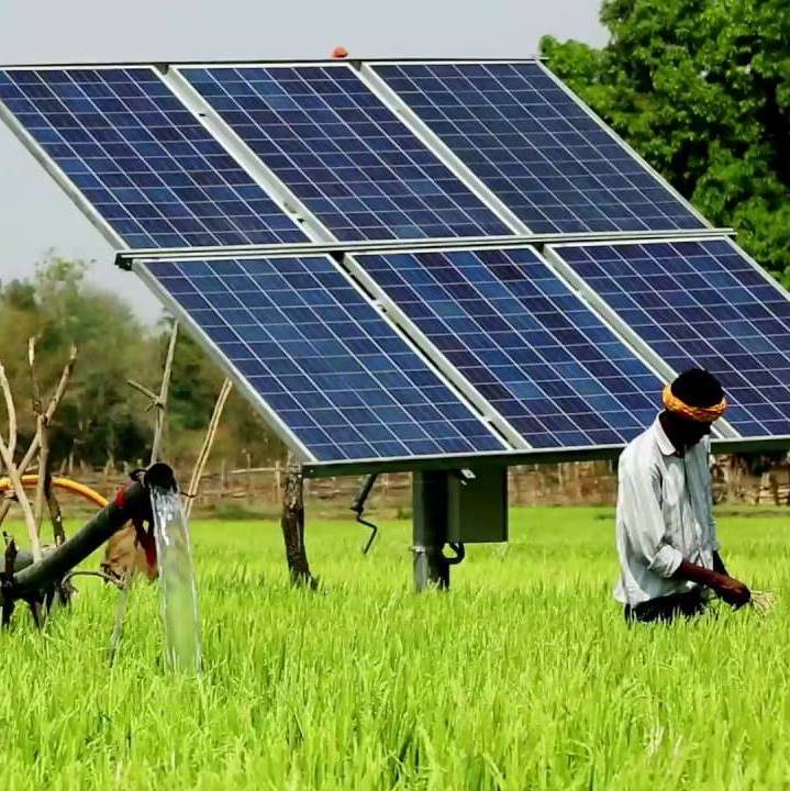 Solar pump controller for agriculture